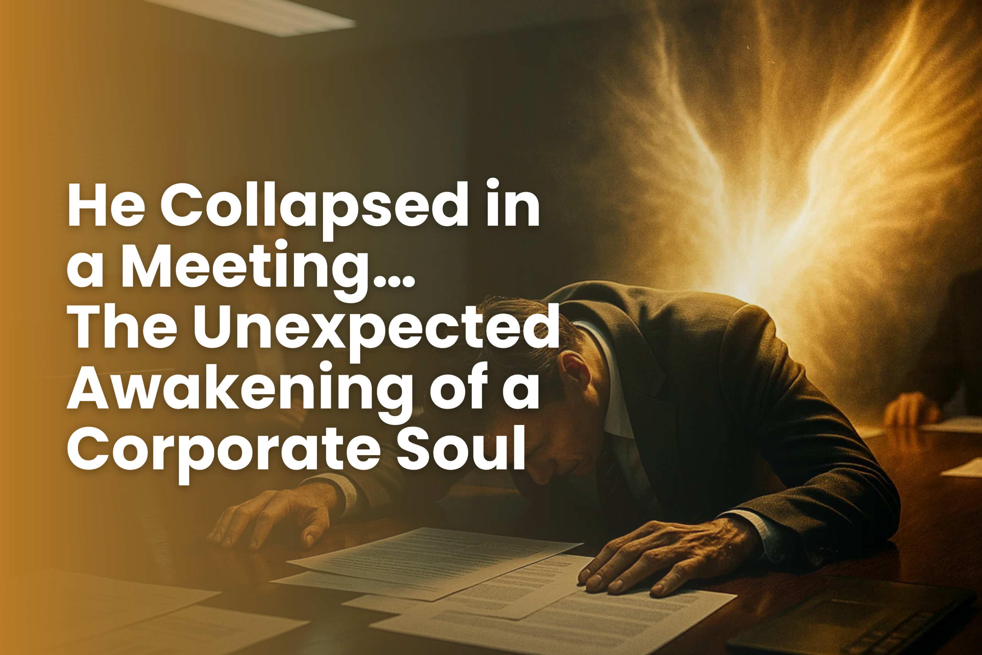He Collapsed in a Meeting… The Unexpected Awakening of a Corporate Soul
